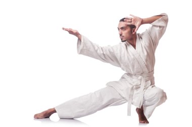 Karate dövüş sanatları savaşçı