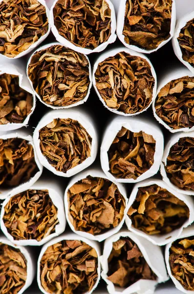 Cierre de cigarrillos tabacco —  Fotos de Stock