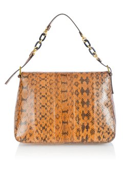 üzerinde beyaz izole hoş şık bayan çanta