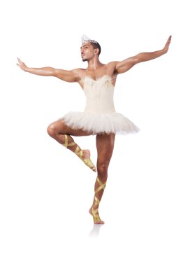 komik kavramı içinde kas bale sanatçısı