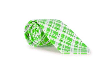 Zarif ipek erkek kravat (kravat) beyaz