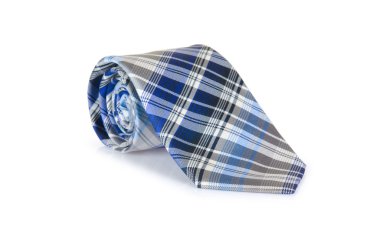 Zarif ipek erkek kravat (kravat) beyaz