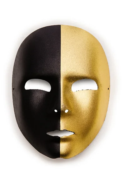 Блискучі маски ізольовані на білому тлі — стокове фото