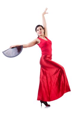 kadın dansçı İspanyol dansları