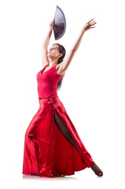 kadın dansçı İspanyol dansları