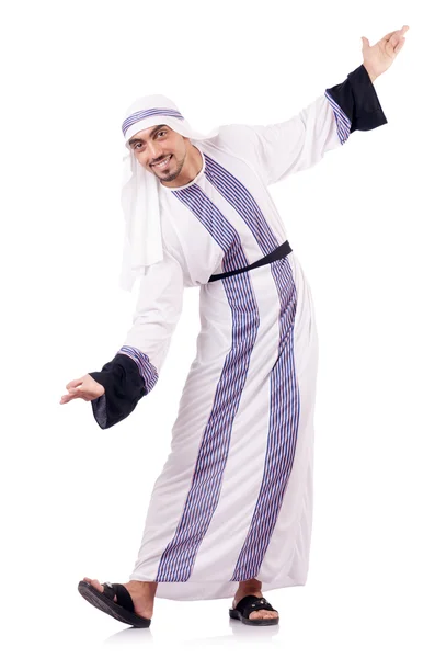 Arab businessman isolated on the white — Stock Photo, Image