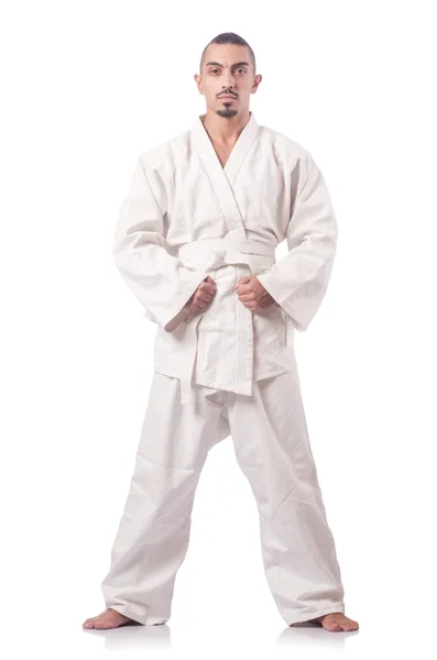 Karate luchador de artes marciales — Foto de Stock