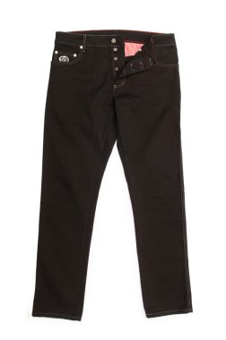 Beyaz pantolonlu moda konsepti