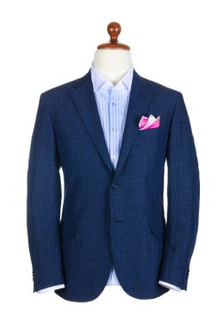 izole stand beyaz erkek clothinh takımı