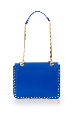 üzerinde beyaz izole hoş şık bayan çanta