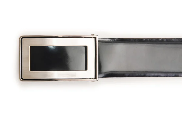 Male elegant belt isolated on the white — Stock Photo, Image