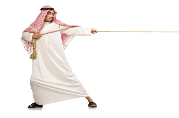 Concept met jonge Arabische man — Stockfoto