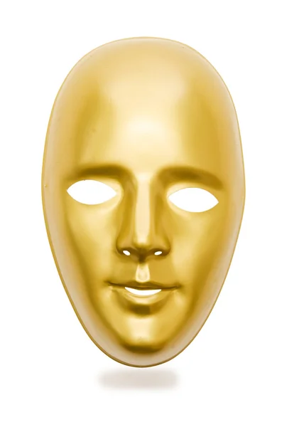 Shiny masks isolated on white background — Stock Photo, Image