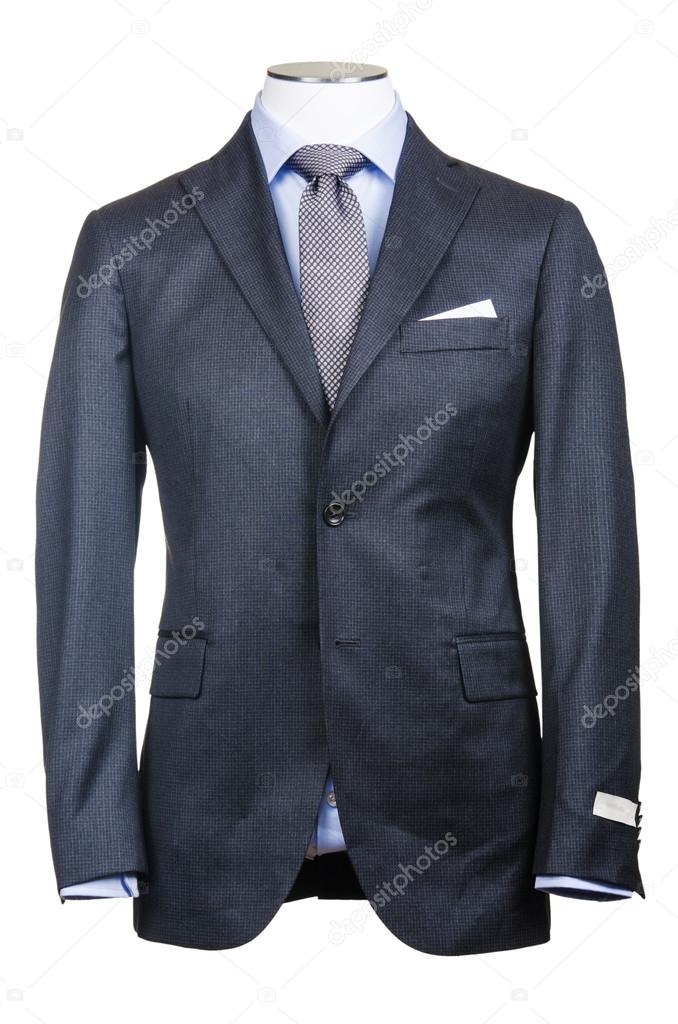 Formal suit in fashion concept