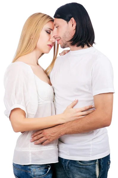 Para zakochanych mężczyzn i kobiet — Zdjęcie stockowe