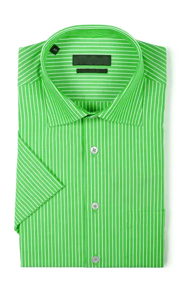 Bonita camisa masculina aislada en el blanco — Foto de Stock