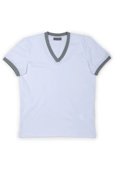 Camiseta masculina aislada sobre fondo blanco —  Fotos de Stock