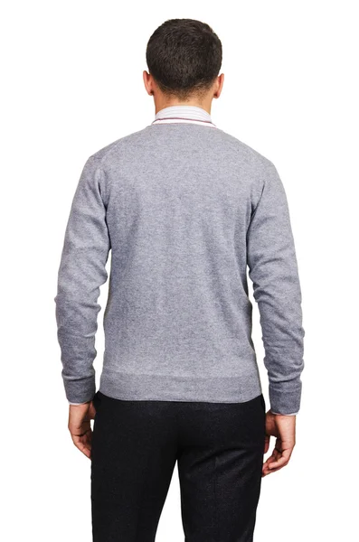पांढरा वर वेगळे पुरुष स्वेटर — स्टॉक फोटो, इमेज