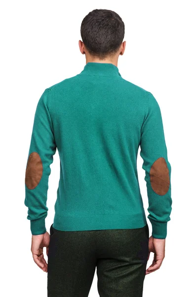 Male sweater isolated on the white — Stock Photo, Image