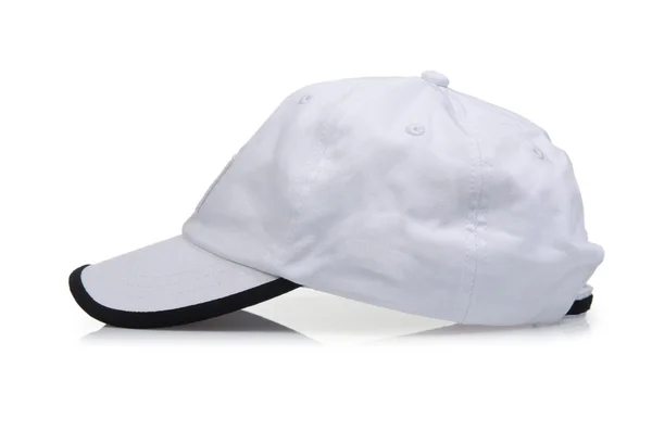 Sombrero de béisbol masculino aislado en blanco — Foto de Stock