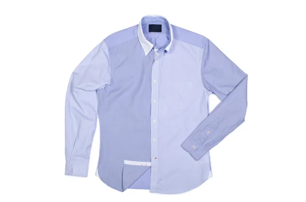 Mooi mannelijk shirt geïsoleerd op de witte — Stockfoto