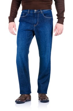 Beyaz pantolonlu moda konsepti