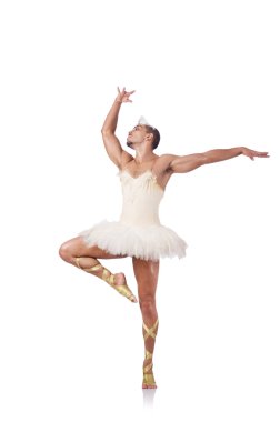 komik kavramı içinde kas bale sanatçısı