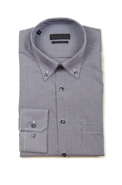 Bonita camisa masculina aislada en el blanco — Foto de Stock