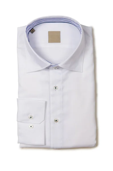 Camisa masculina agradável isolado no branco — Fotografia de Stock