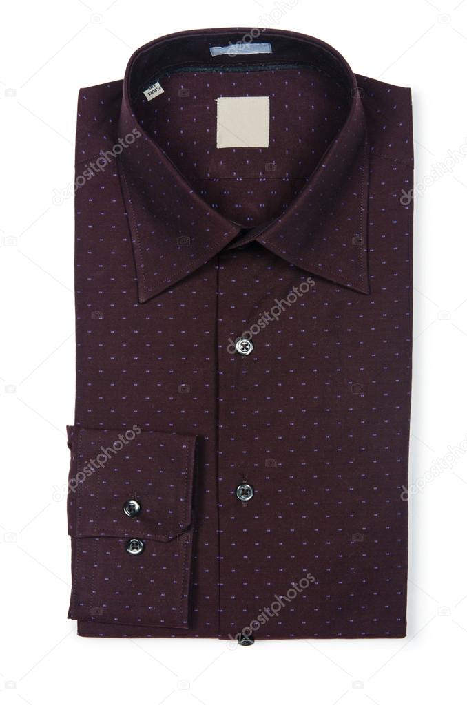 Bonita camisa masculina en el blanco: de stock © #22190991 | Depositphotos