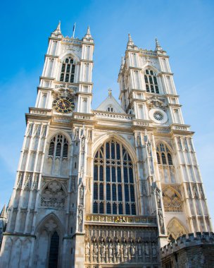 Westminster abbey aydınlık yaz gününde