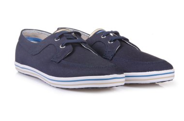 spor ayakkabı kavramı üzerinde beyaz spor ayakkabı