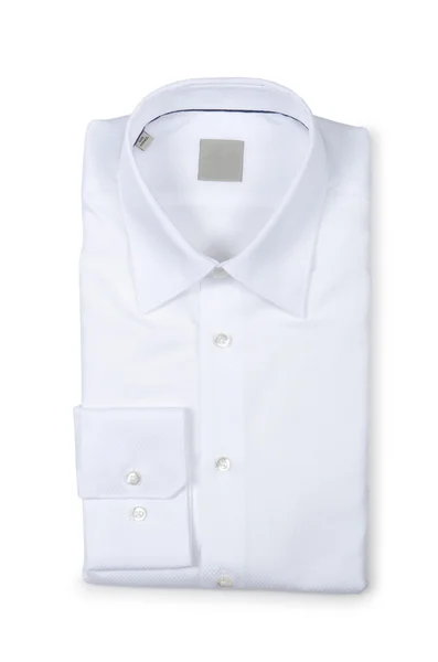 Camisa masculina agradável isolado no branco — Fotografia de Stock