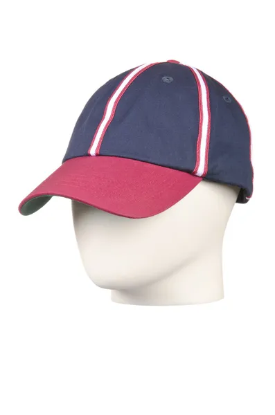 Cappello baseball maschile isolato su bianco — Foto Stock