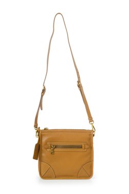 üzerinde beyaz izole hoş şık bayan çanta