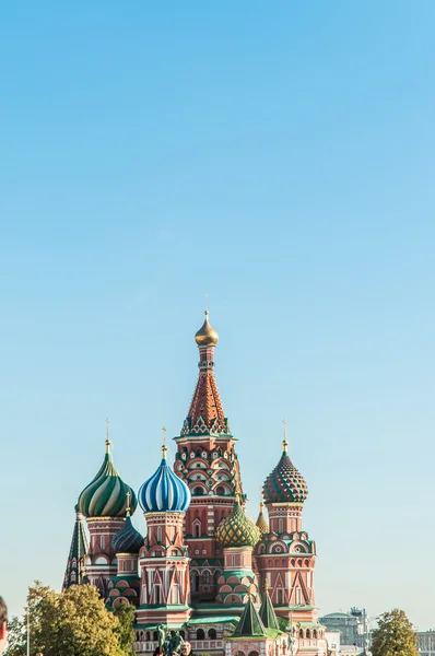 Famous st Vasily Blessed cathedral in Moscow — Stock Photo, Image