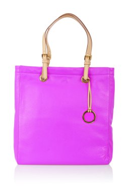 Beyaz tenli zarif kadın çantası.