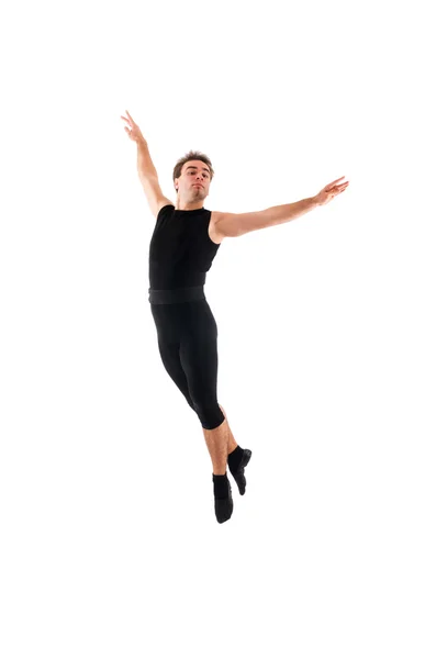 Dancer isolated on the white background — Stock Photo, Image