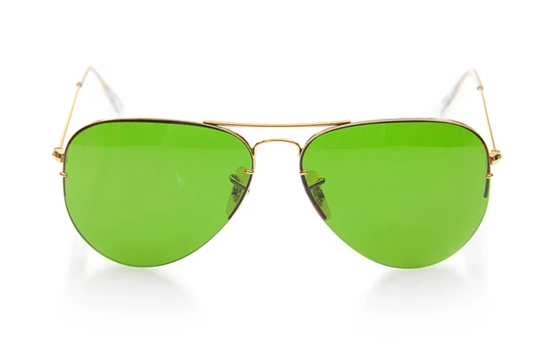 Elegant sunglasses isolated on the white — Stock Photo, Image