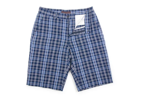 Pantalones cortos masculinos aislados en el fondo blanco —  Fotos de Stock