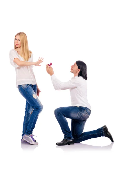 Pair of man and woman — Stock Photo, Image