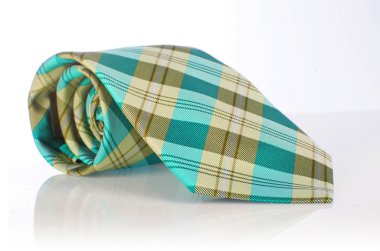 Zarif ipek erkek kravat (kravat) beyaz