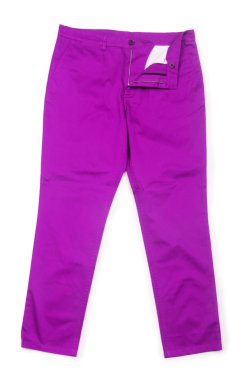 Beyaz pantolonlu moda konsepti