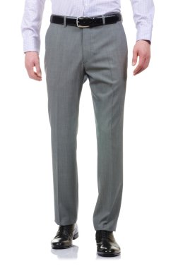 Beyaz pantolonlu moda konsepti