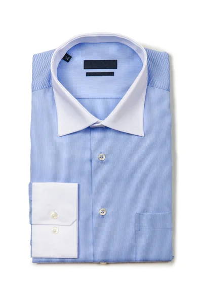 Bonita camisa masculina aislada en el blanco — Foto de Stock