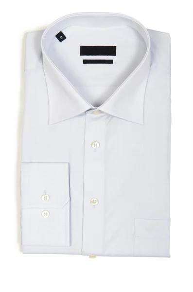 Nice male shirt isolated on the white — Stock Photo, Image