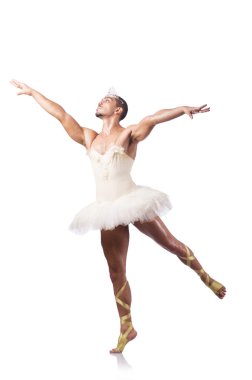 komik kavramı içinde kas bale sanatçısı