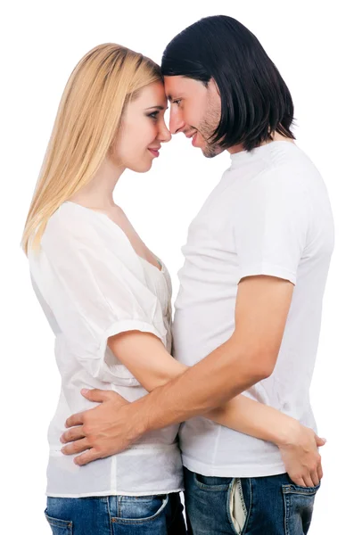 Pair of man and woman in love — Stock Photo, Image