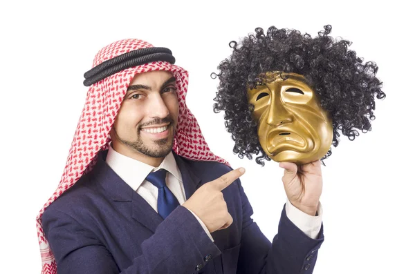 Arabiske mand hykleri koncept - Stock-foto