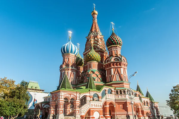 Famosa cattedrale di San Vasilij Beata a Mosca — Foto Stock